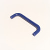 Blå Håndtag - Plast Bøjlegreb 96mm. Køb dine blå plast håndtag til montering i skabe og skuffer. Bestil dem på discosupport.dk N