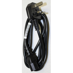 1,8m apparat kabel - Med Engelsk stik / UK plug