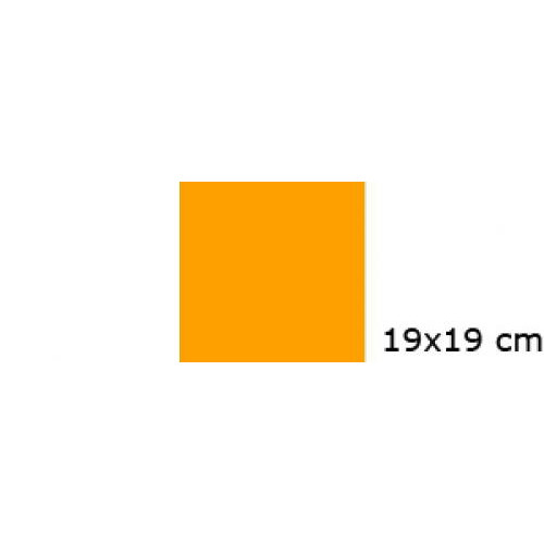 Orange 19x19 cm farvefilter