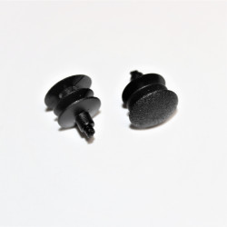 Endeprop Rund - Udvendig 12mm - Indvendig 8 - 10,5mm - Til rør