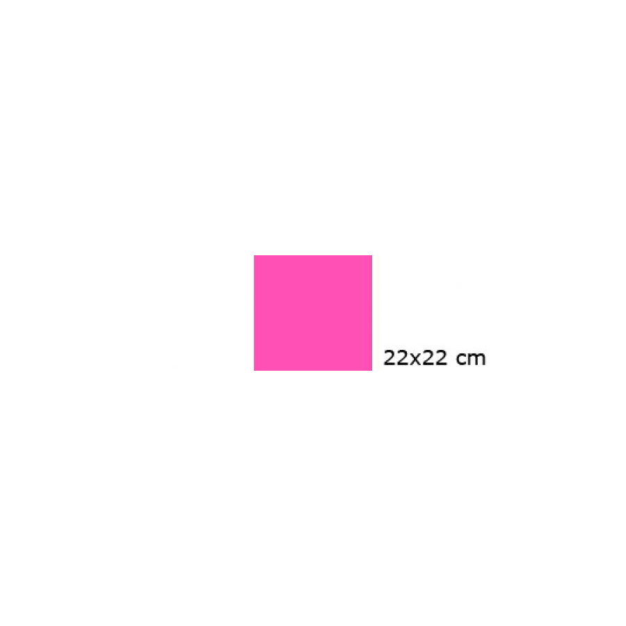 Pink 22x22 cm farvefilter