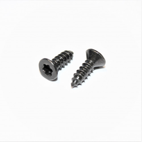 3x10mm sort Pladeskrue Torx 10 UH - Metal - Træ - Plast - Køb 50stk KUN 15kr!