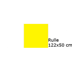 Gul 122x50 cm farvefilter rulle