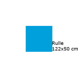 Blå 122x50 cm farvefilter rulle