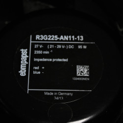 Ebmpapst R3G225-AN11-13 Blæser 95W - Til Genvex og Emhætter. Køb dine blæsere og centrifugalblæsere billigt online på discosuppo