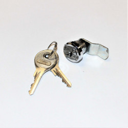 Cylinderlås fra Dom - 2D 54 - Ø20mm - 2 stk nøgler. Bestil dine nøgler og låse på discosupport.dk - Faste lave priser