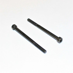 Sortgalvaniseret M5x70mm Unbrako maskinskrue med cylinderhoved - Køb på discosupport.dk!