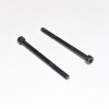Sortgalvaniseret M5x70mm Unbrako maskinskrue med cylinderhoved - Køb på discosupport.dk!