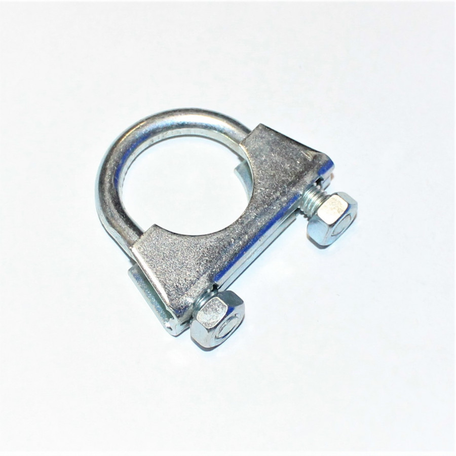 Rørklemme 32mm Elgalvaniseret Clamp til fastmontering - Bestil dine rørklemmer online på discosupport.dk NEMT HURTIGT BILLIGT!!!