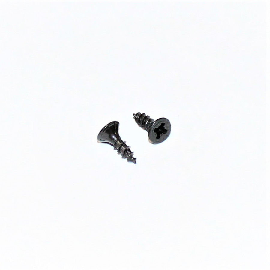 4x13mm Sort galvaniseret Spunskrue UH PZ2 - Køb 40stk KUN 15kr på discosupport.dk!