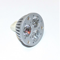 LED Spot Pære 4 Watt - Varm Hvid 2700K - 12 Volt GU5.3 - 15 grader. Køb dine LED spot på discosupport.dk NEMT HURTIGT BILLIGT!!!