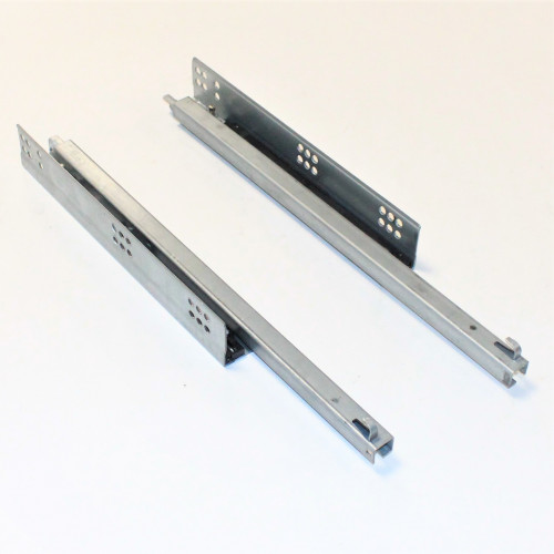 Skuffeskinner Softclose - 46cm + 35,5cm udtræk - endemål 38 x 44mm - discosupport.dk Skuffeskinner Softclose - 46cm + 35,5cm udtræk - endemål 38 x 44mm - discosupport.dk