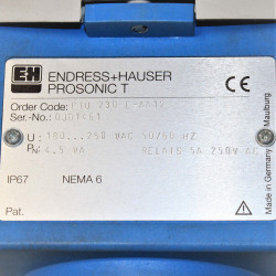 Endress Hauser Prosonic T FTU 230 E-AA12 - Ultrasonic sensor. Du kan altid gøre en god handel på discosupport.dk NEMT HURTIGT BI