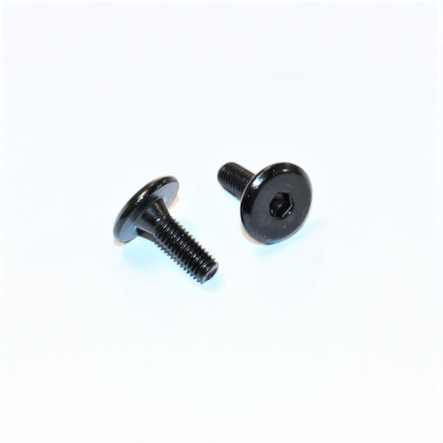 M5x15mm Sort Møbelskrue med 4mm Unbrako - Du kan altid gøre super god handel online på discosupport.dk NEMT HURTIGT BILLIGT!!!