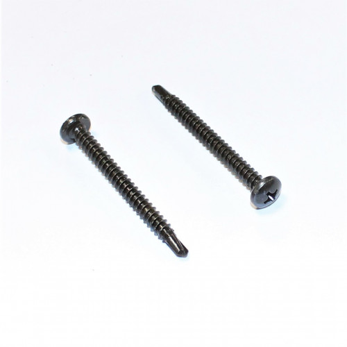 5x50mm Sorte Borskruer Elgalvaniseret - Køb 25stk KUN 15kr på discosupport.dk!