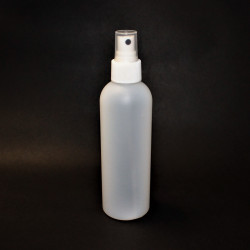 200ml Forstøver - Spray flaske - Med dækhætte - Hvid
