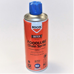 Rocol Foodlube Chain Spray 400ml - Du kan altid gøre en bundgedigen handel online på discosupport.dk NEMT HURTIGT BILLIGT!!!