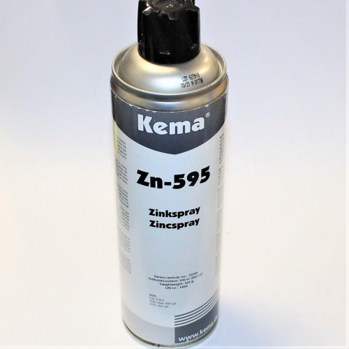 Kema Zn-595 Zink Spray 500ml er en kraftig zink maling - Du kan altid gøre en super god handel online på discosupport.dk NEMT HU