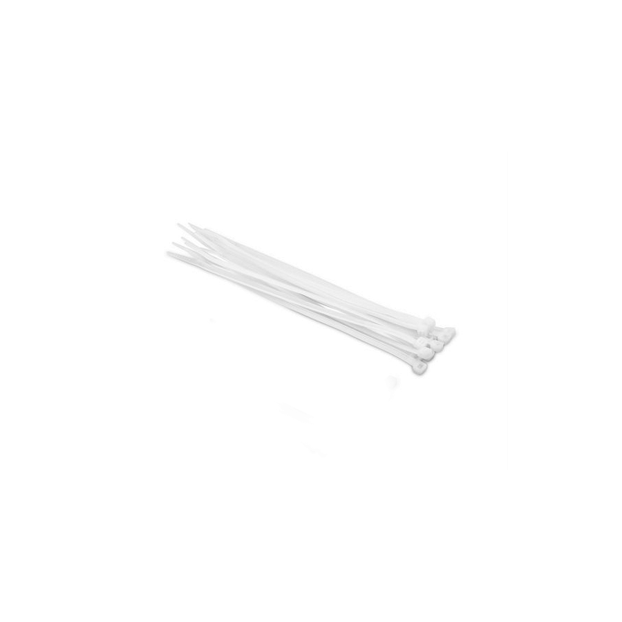 2mm - 200mm Hvid Strips - Kabelbinder (100stk) - Stort udvalg hos Discosupport!