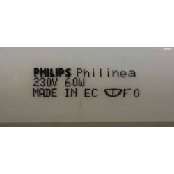 60W Philinea - Linestra - 50cm Philips 1-pin Original med den rigtige Glød Restparti