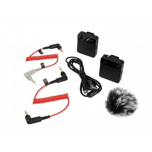 Relacart Mipassport Mi1 - Trådløs Mikrofon til kamera. Køb dine trådløse mikrofoner online på discosupport.dk NEMT HURTIGT BILLI