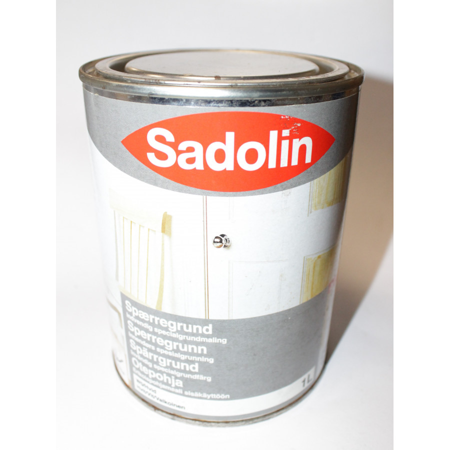 Sadolin Spærregrund - Indvendig Specialgrundmaling - Hvid - (1 liter)