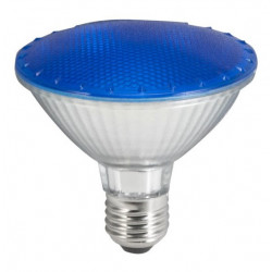 Blå 11 Watt LED reflektorpære til PAR 30 lamper - E27 - 230V
