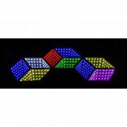 Hexagon 3D - Mirror Effect RGB og DMX - JB Systems