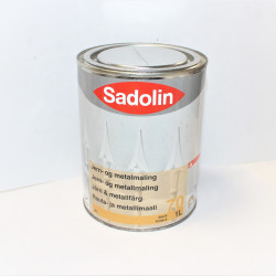 Sadolin Jern- og Metalmaling 70 - W3 - Blank (1 liter)