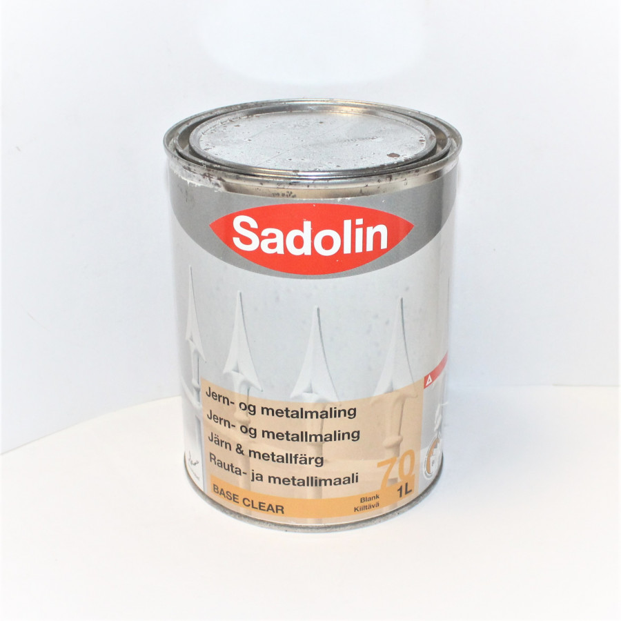 Sadolin Jern- og Metalmaling 70 - Base Clear Blank (1 liter)