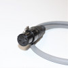 DMX kabel - XLR 3-pin kabel Han Hun - Highflex - 0,6m - Køb dine XLR kabler og DMX kabler billigt på discosupport.dk!