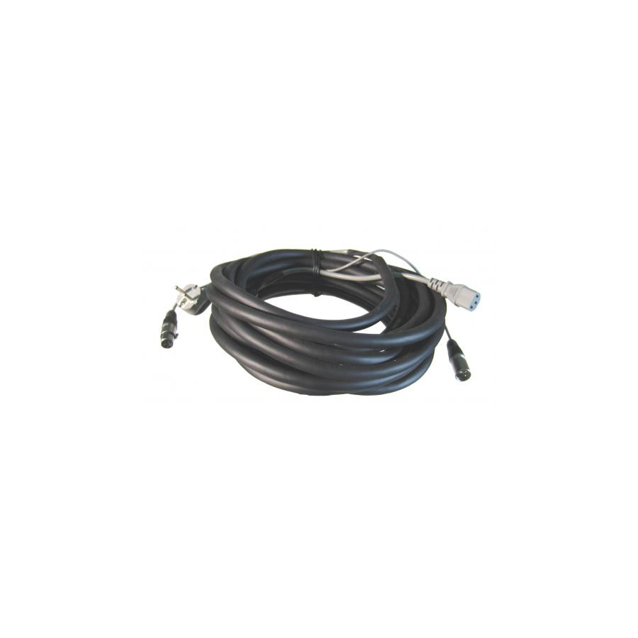 Combi Kabel Power/XLR - 10 Meter, Kombi kabel