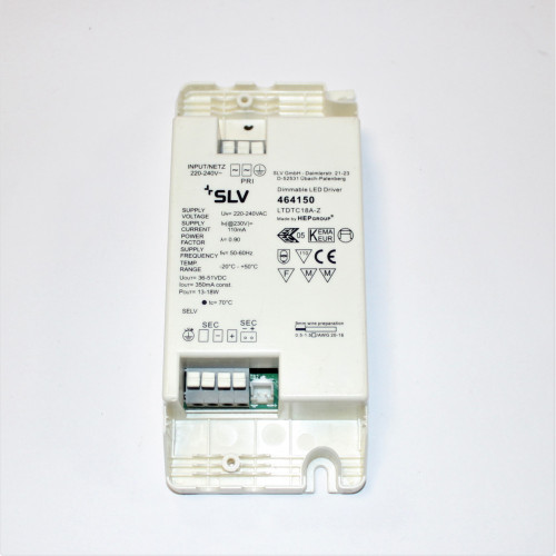 SLV LED Driver 18W  - 464150 - Dæmpbar Strømforsyning - brugt