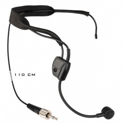 Fitness HF headset - JB Systems - til trådløs mikrofonsender