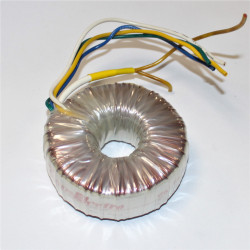Ringkerne Transformator 2x10Volt - 2x2,5 Amp