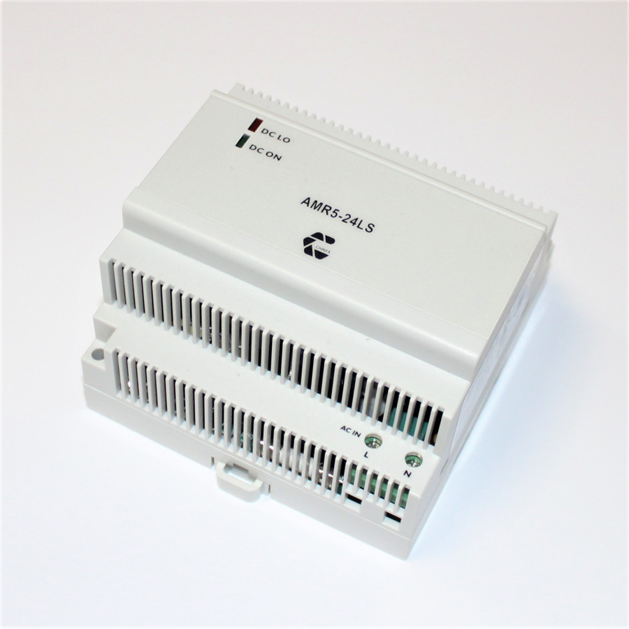 Noratel AMR5-24LS strømforsyning til DIN skinne - 91W 24V DC