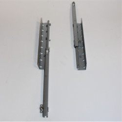Skuffeskinner FGV - 35,5cm + 27cm - (34x34mm) - soft close - køb på discosupport.dk