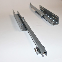 Skuffeskinner FGV - 35,5cm + 27cm - (34x34mm) - soft close - køb på discosupport.dk