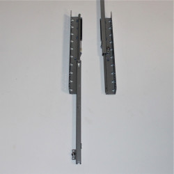 Skuffeskinner FGV - 45,5cm + 34cm - (34x34mm) - soft close - køb på discosupport.dk