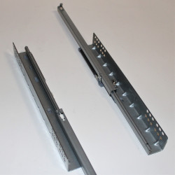 Skuffeskinner FGV - 40,5cm + 30cm - (34x34mm) - soft close - køb på discosupport.dk