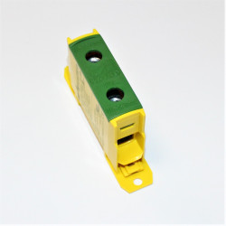 Katko Klemme AL/CU KL1x50PE - 1x2,5-50 mm² - 160A, gul/grøn - DIN Terminalblok