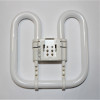 16W Kompaktlysstofrør GE 2D Square - 4 Pin GR10q - 2700K Varm hvid - discosupport.dk