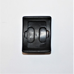 Pedalgummi - universal - til 39x50mm pedal - sort gummi - køb på discosupport.dk NEMT HURTIGT BILLIGT!!!