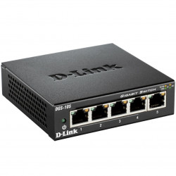 Gigabit Netværk Switch Pro - 5 Port - D-Link DGS-105 - discosupport.dk