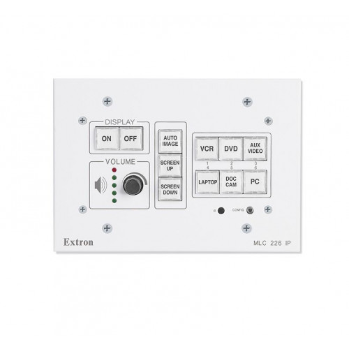 Extron MediaLink MLC 226 IP fjernstyring til vægmodul - Part No 60-600-02 - discosupport.dk