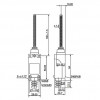 Endestop CNTD TZ-8167 - Limit Switch med fjederarm - discosupport.dk