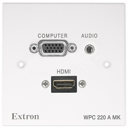 Extron WPC 220 A MK vægpanel - Betil på discosupport.dk