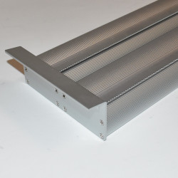 Dobbelt dispenser i aluminium til staniol eller papir - til montering i 40cm skuffe - discosupport.dk