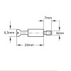 Samlebeslag til 5mm borehul - 6x30mm samlebolt - køb Minifix samlebeslag billigt på discosupport.dk