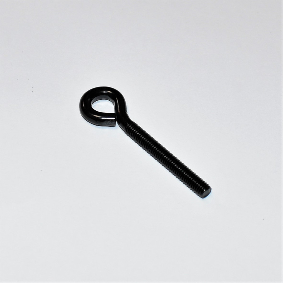 M5x55mm Sort Øjebolt - Skrueøsken - køb hos Disco Support - Hurtigt - Nemt - Billigt!